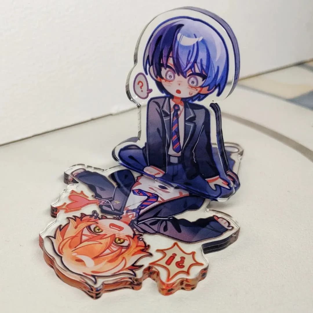Figura de acrílico de anime para exhibición, Shinonome Akito, Colección de llaveros, Adorno decorativo de escritorio, Accesorios Aoyagi Toya